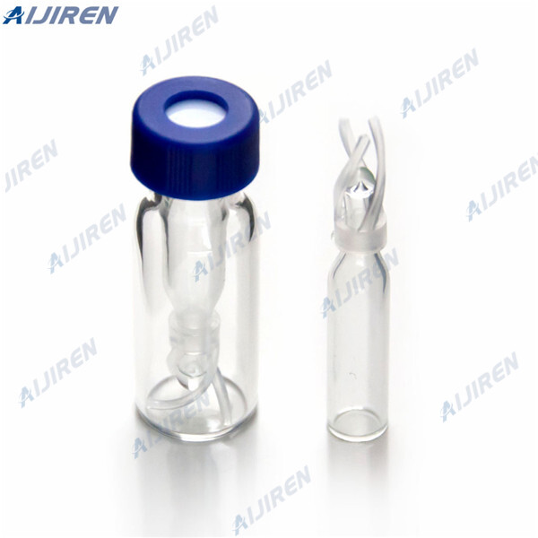 Flat bottom 0.3mL micro insert vial suit for 9-425 Perkin Elmer